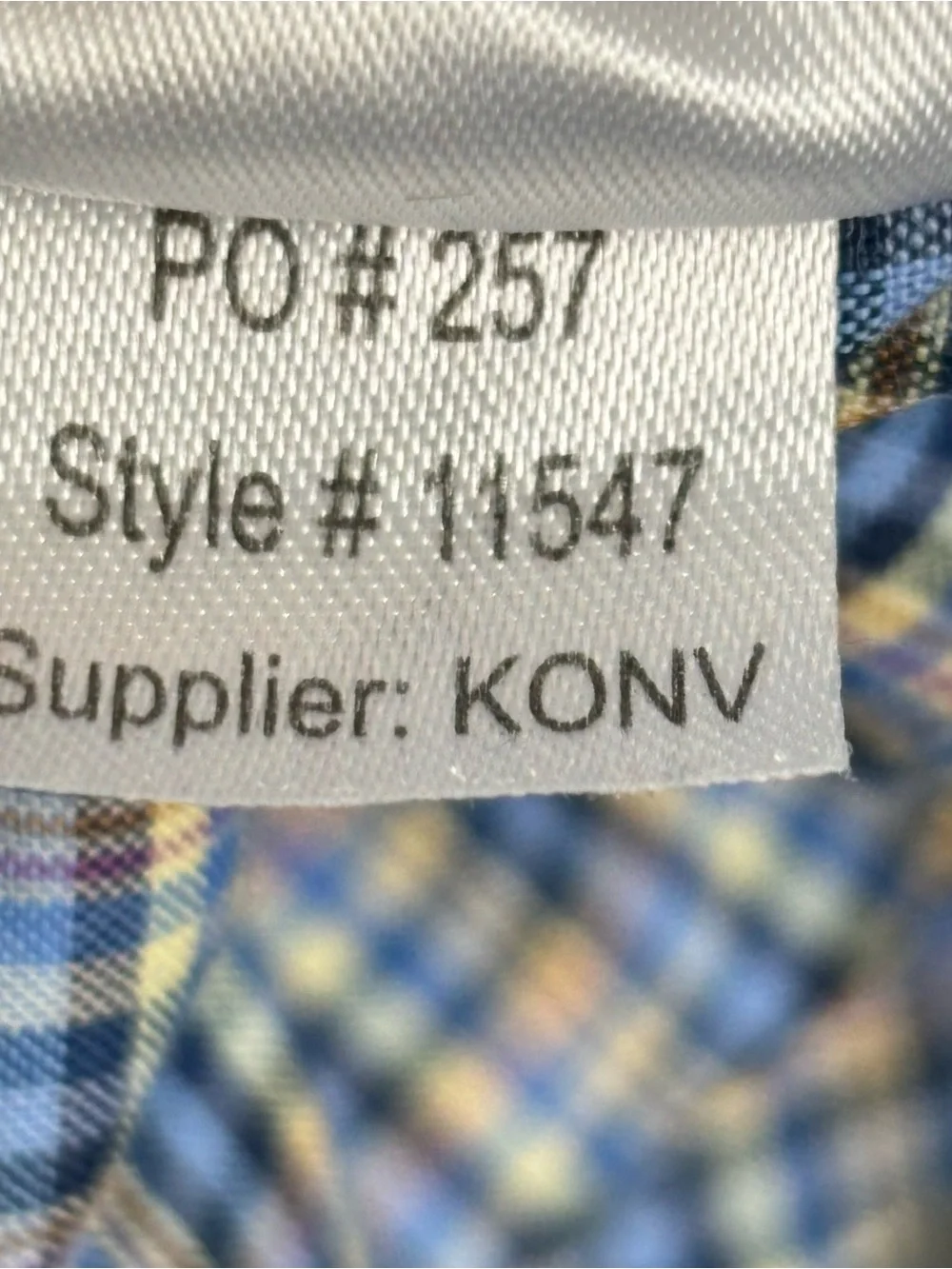 Mountain Khakis Shirt Mens XL Blue Brown Plaid Check Long Sleeve *Flaws